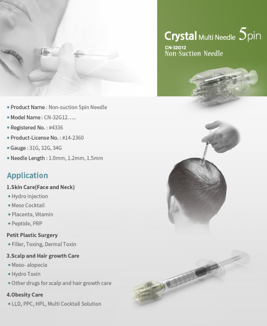 Costec - crystal needle 5 pin - product page