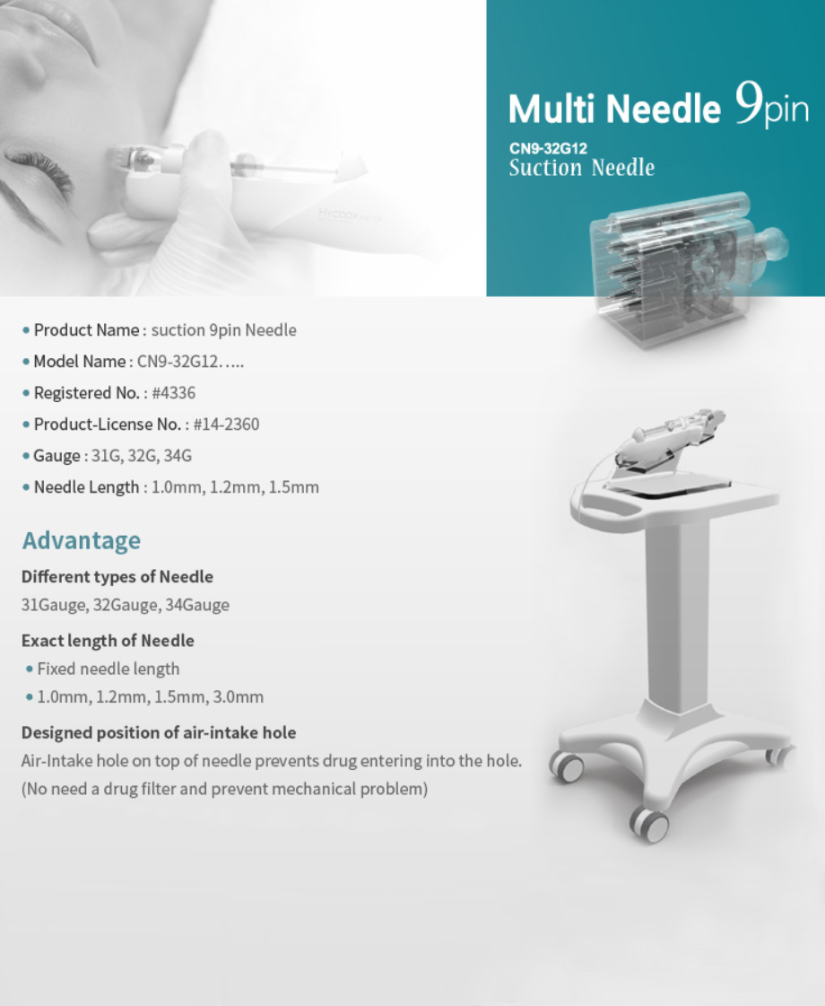 Costec - crystal needle 9 pin - product page